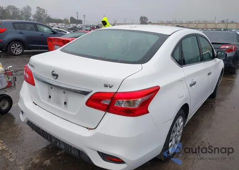 2016 Nissan Sentra Fe+ S/S/Sl/Sr/Sv z USA, uszkodzony, nr VIN 3N1AB7AP2GL667428